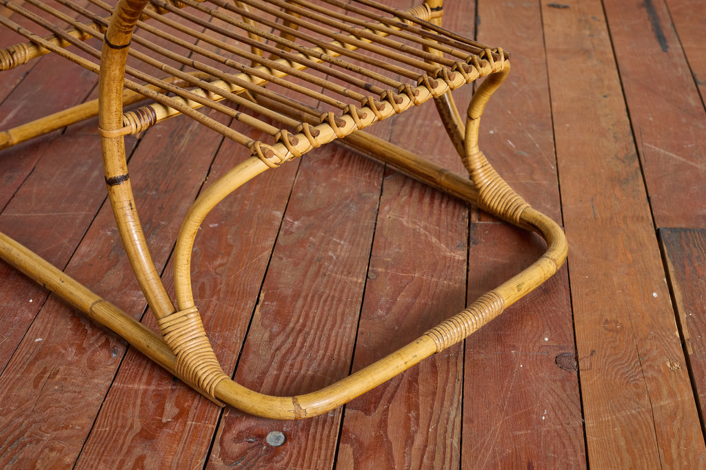 Italian Bamboo Coffee Table