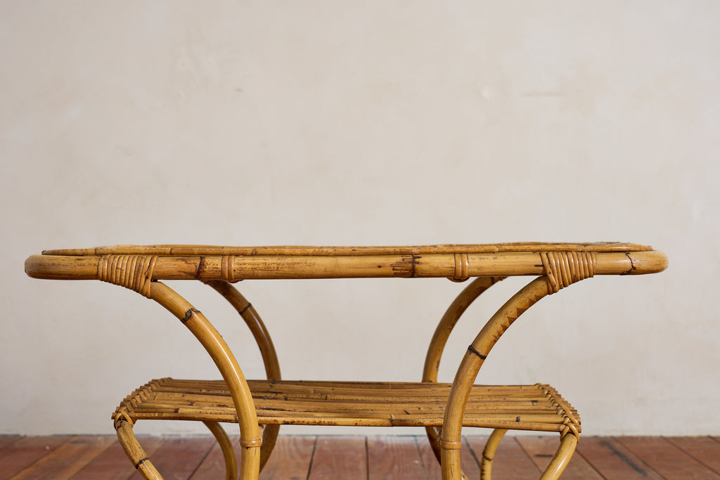 Italian Bamboo Coffee Table