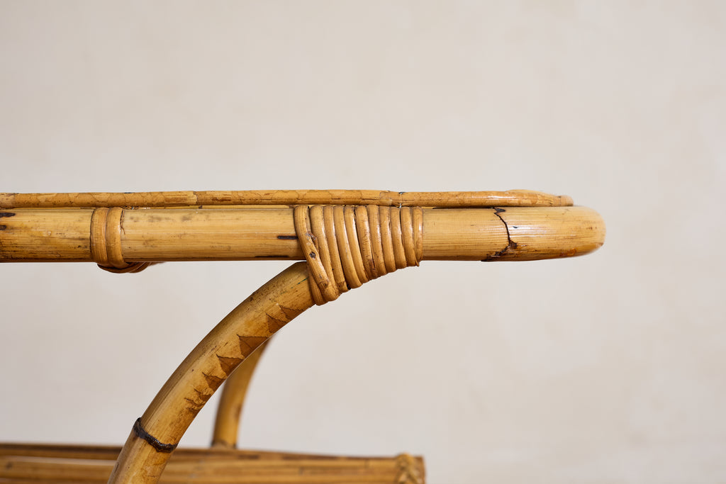 Italian Bamboo Coffee Table