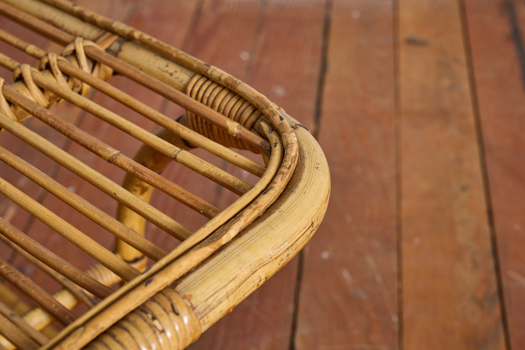 Italian Bamboo Coffee Table