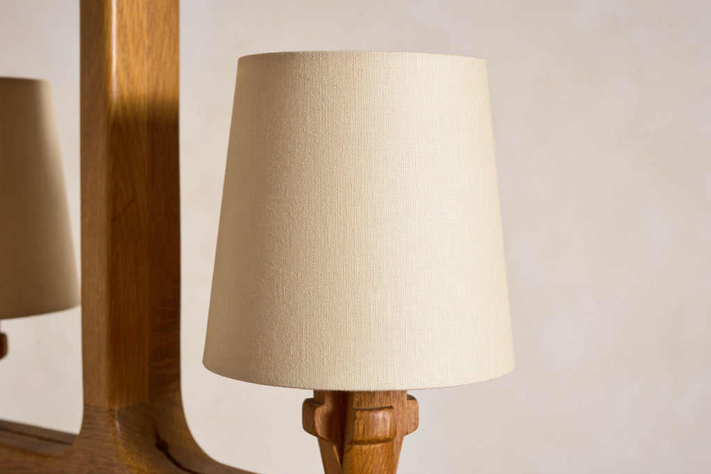 Guillerme et Chambron Oak Chandelier / Pendant