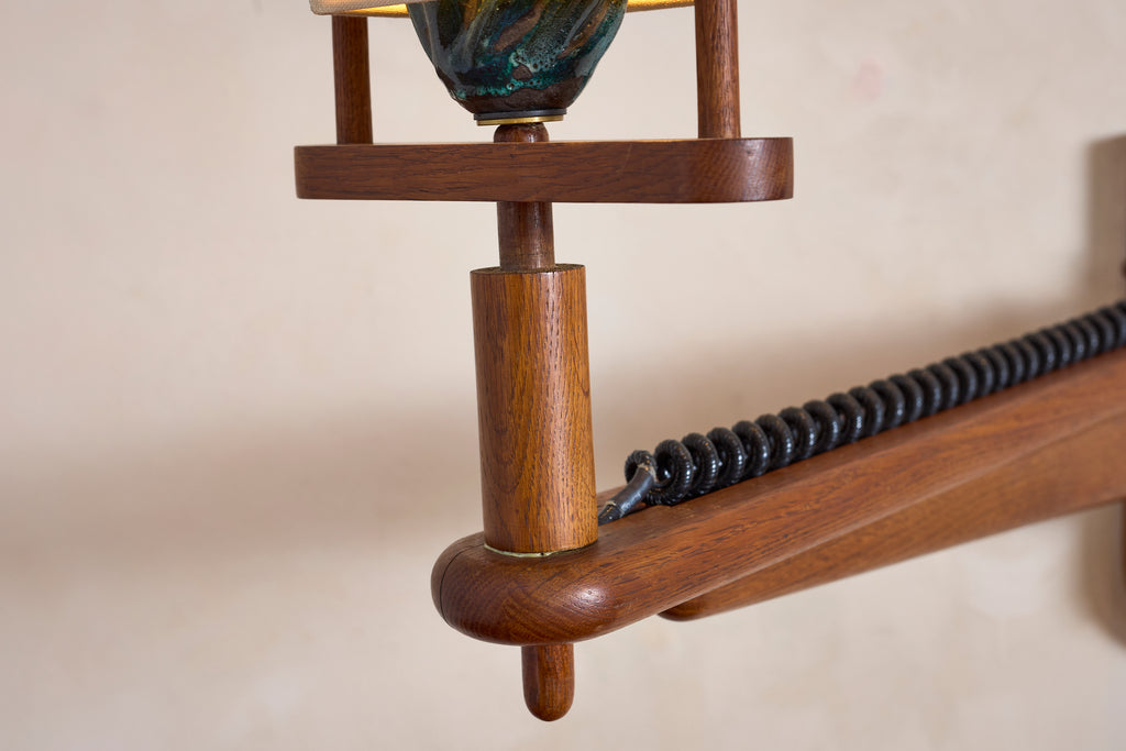 Guillerme et Chambron Articulating Wall Sconce