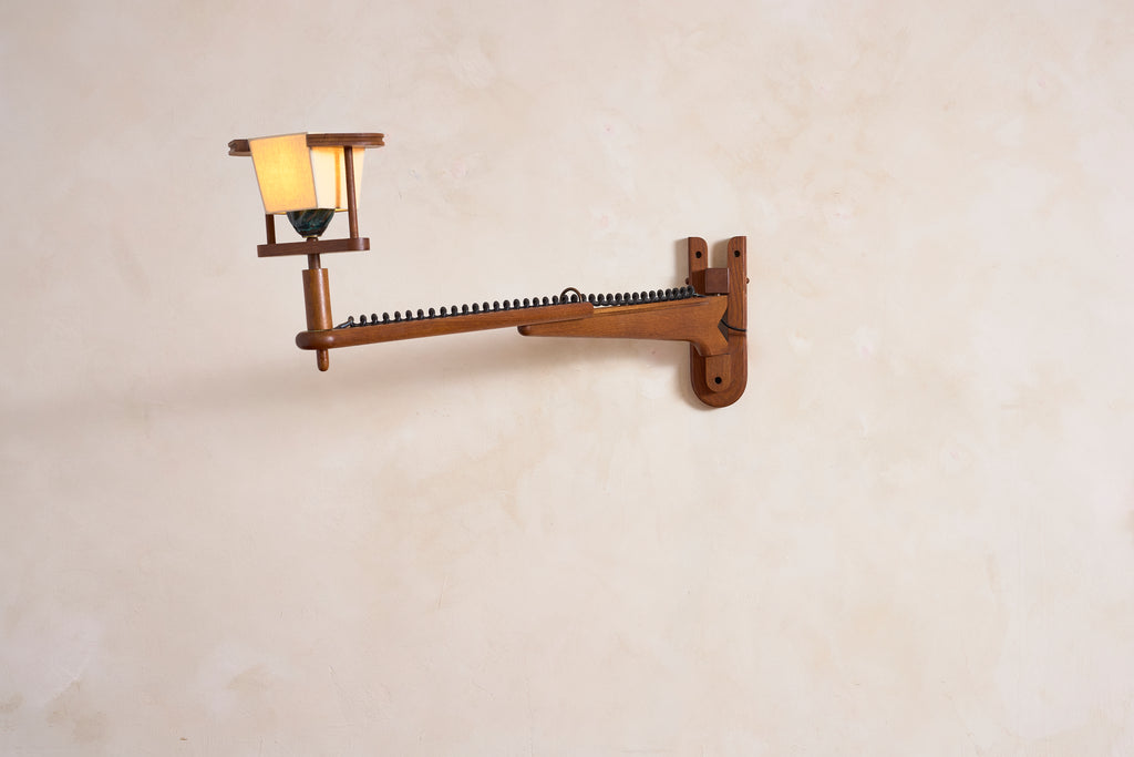 Guillerme et Chambron Articulating Wall Sconce