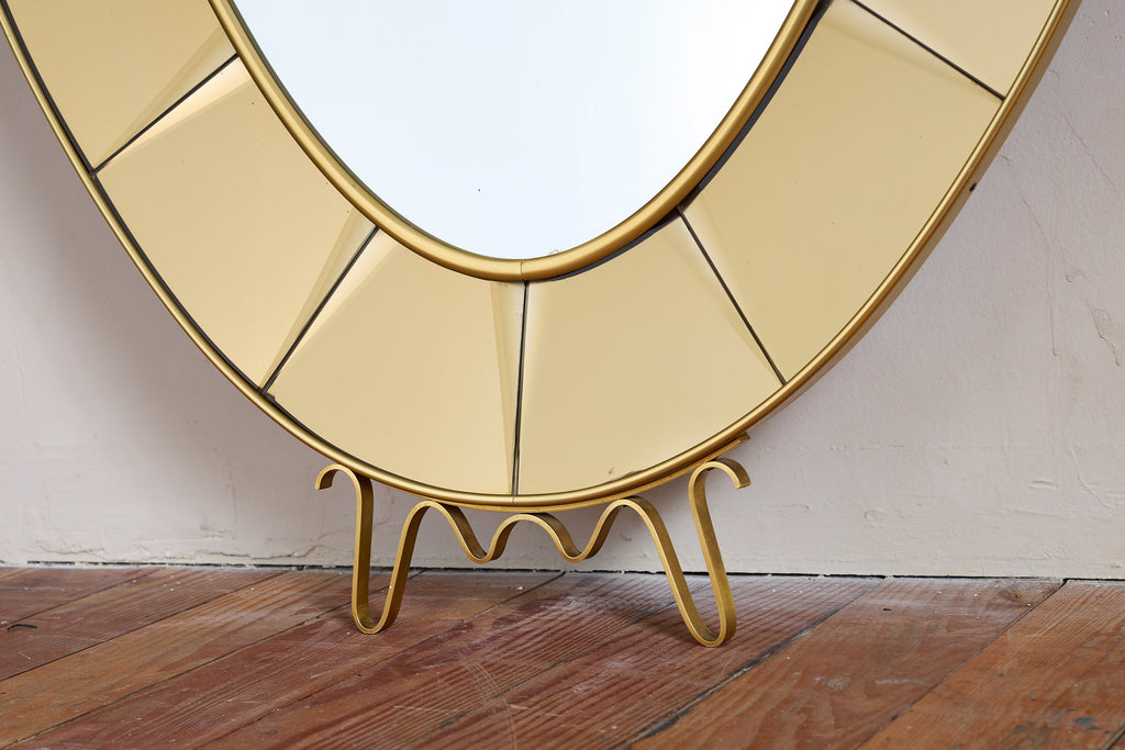 Cristal Art Mirror with Glass Shelf