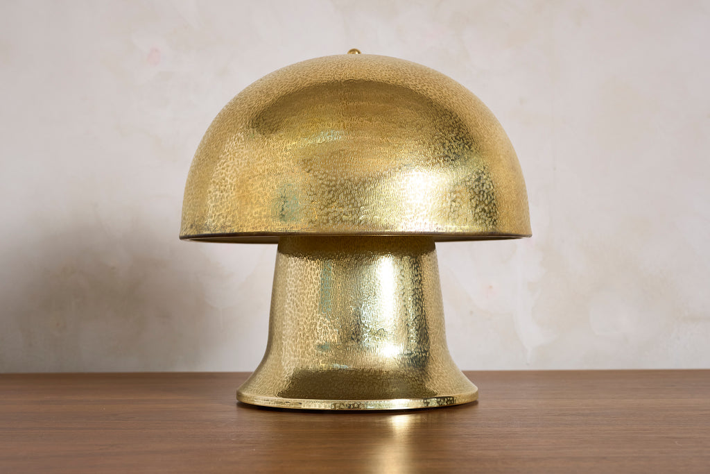 Luciano Frigerio Brass Table Lamps