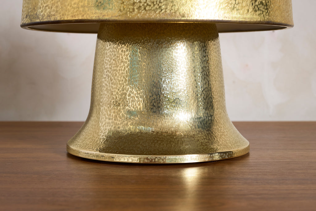 Luciano Frigerio Brass Table Lamps