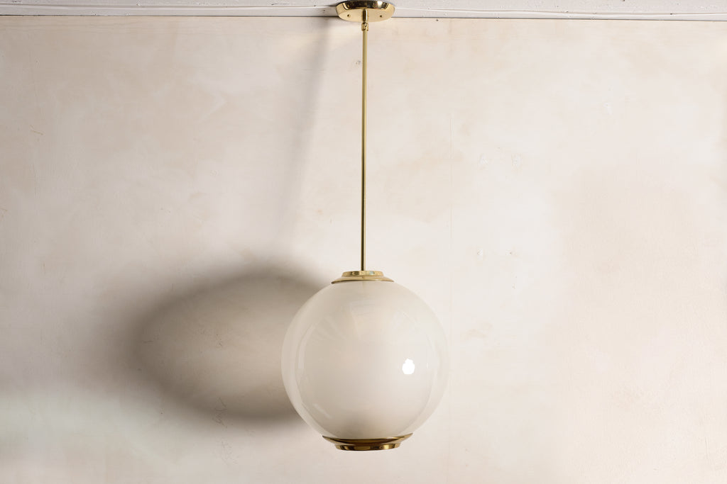 Luigi Caccia Dominioni Brass Pendant