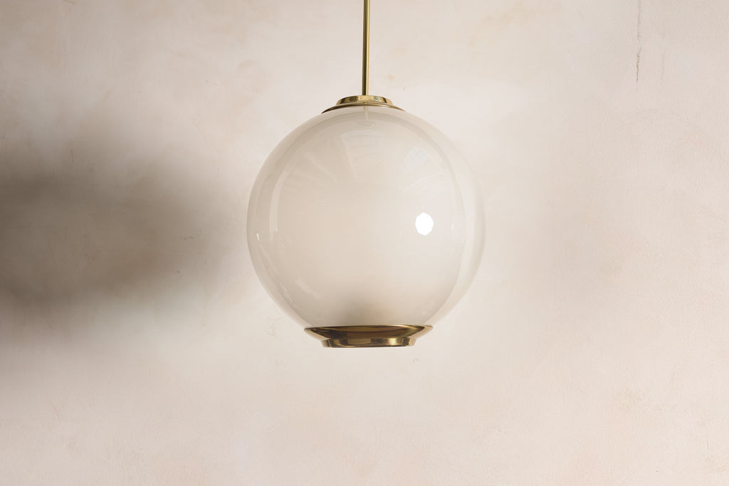 Luigi Caccia Dominioni Brass Pendant