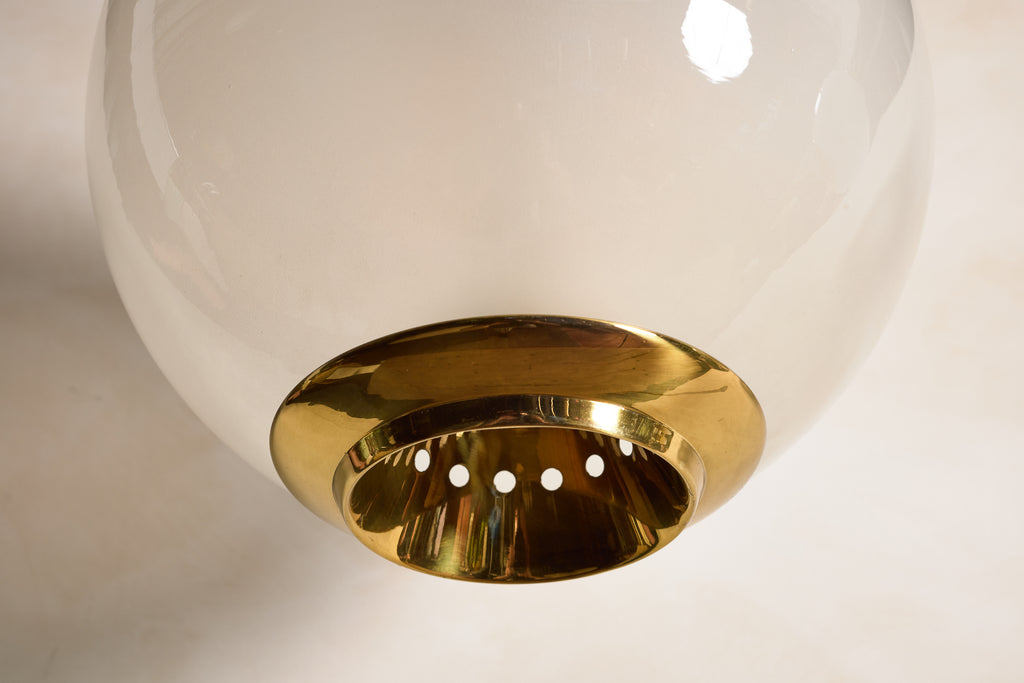 Luigi Caccia Dominioni Brass Pendant