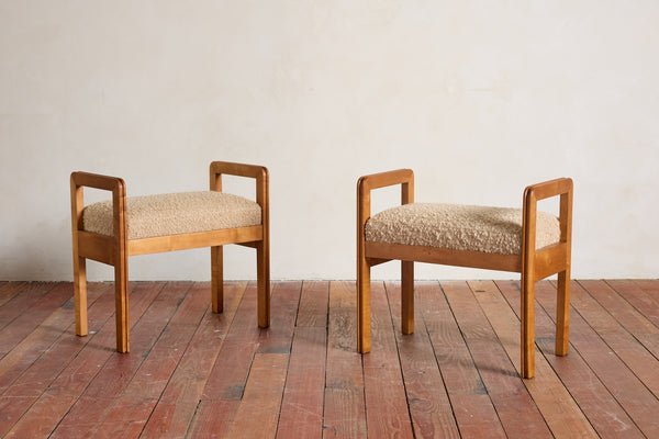 Large Pair of Italian Stools