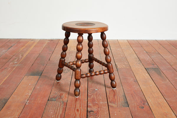 Charles Dudouyt Style Stool