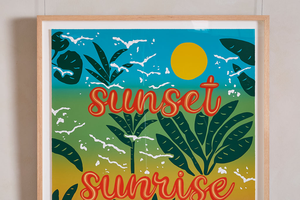 Joel Mesler "Sunset Sunrise"