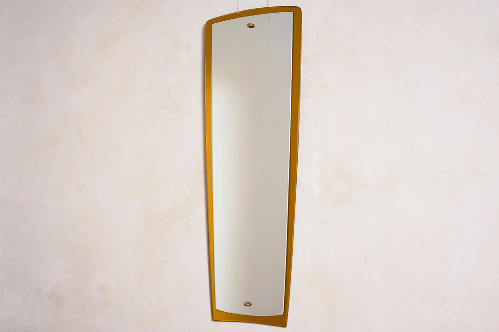 Cristal Art Mirror w/ Yellow Glass