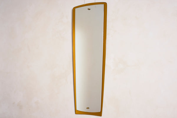 Cristal Art Mirror w/ Yellow Glass