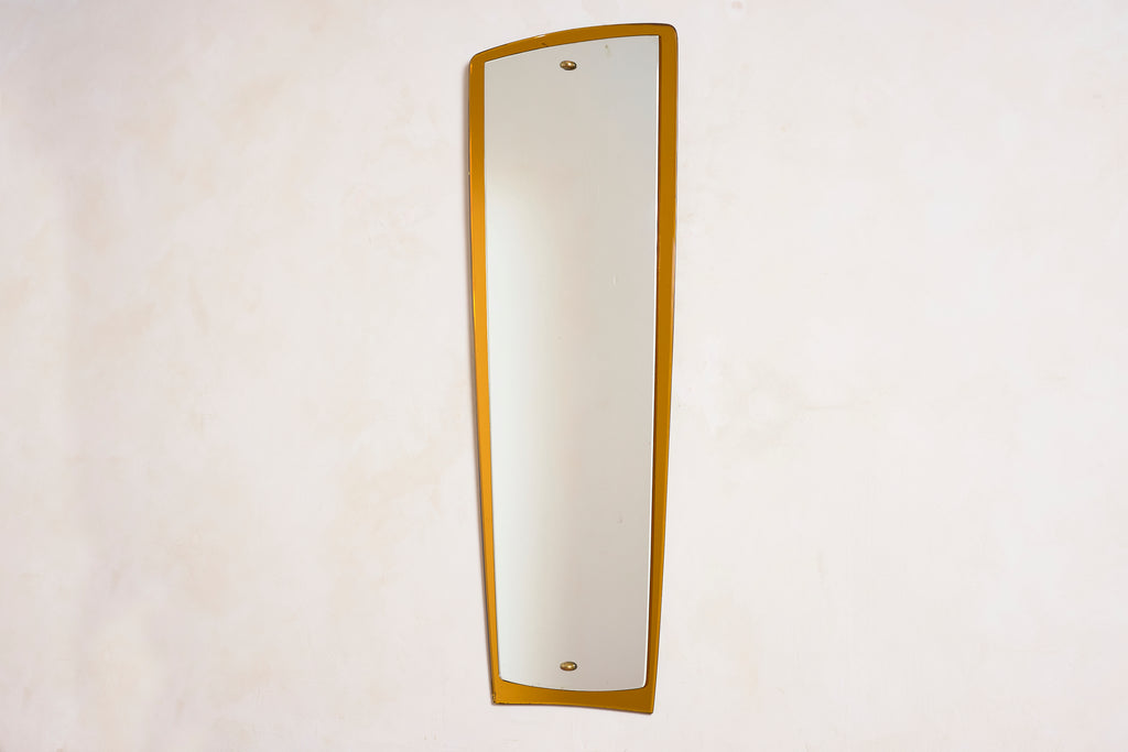 Cristal Art Mirror w/ Yellow Glass