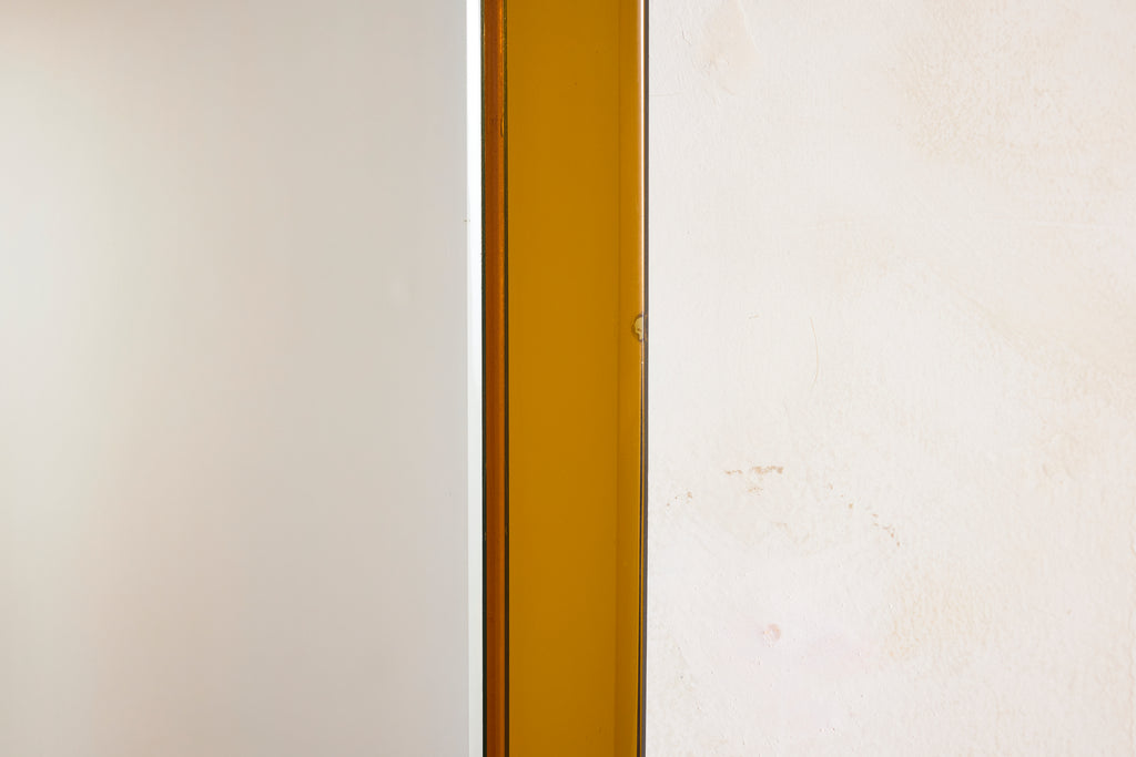 Cristal Art Mirror w/ Yellow Glass