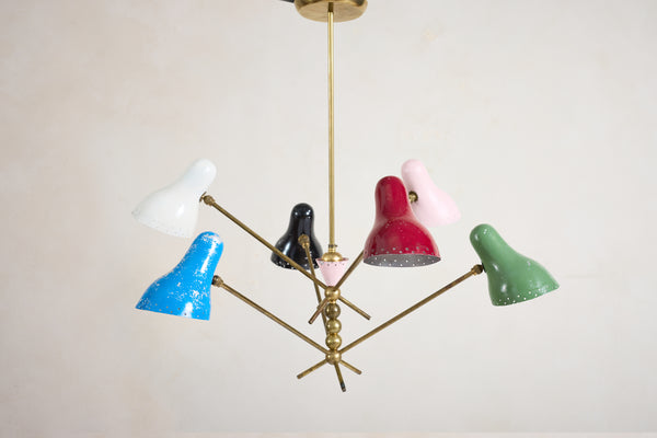 Rare Italian Multicolor Pendant