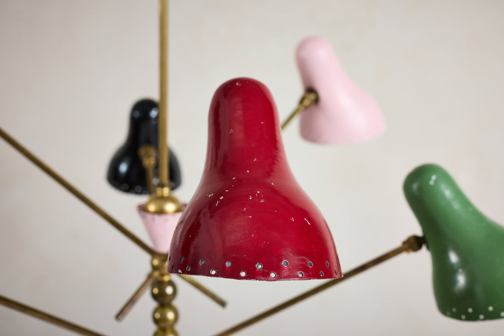 Rare Italian Multicolor Pendant