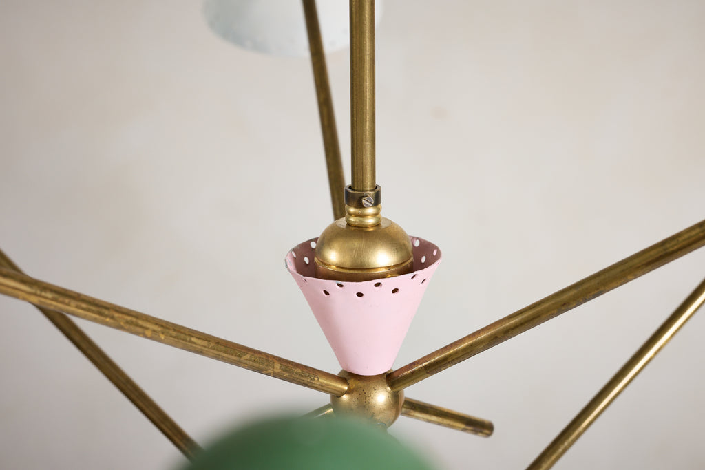 Rare Italian Multicolor Pendant