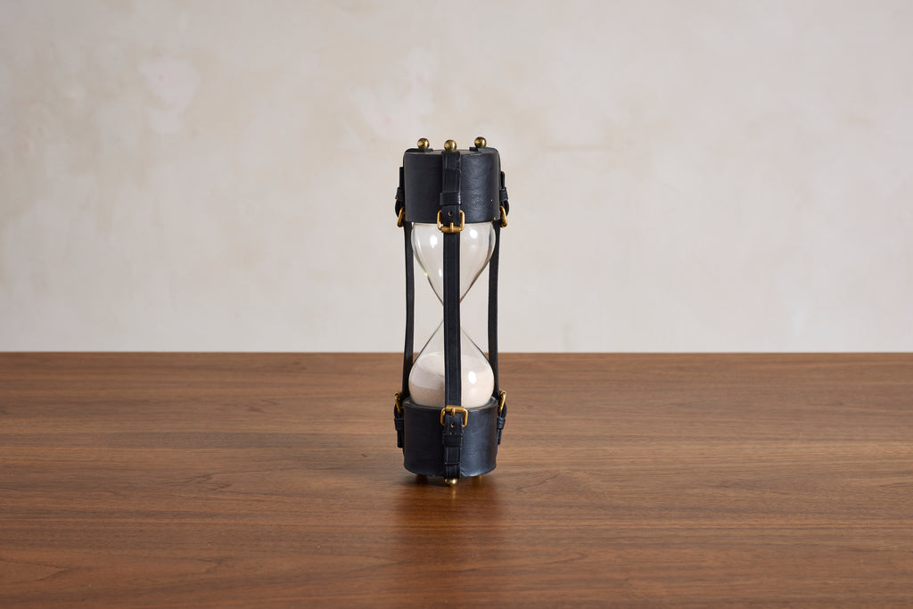 Hourglass attributed to Jacques Adnet