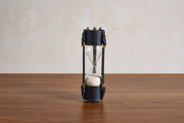 Hourglass attributed to Jacques Adnet