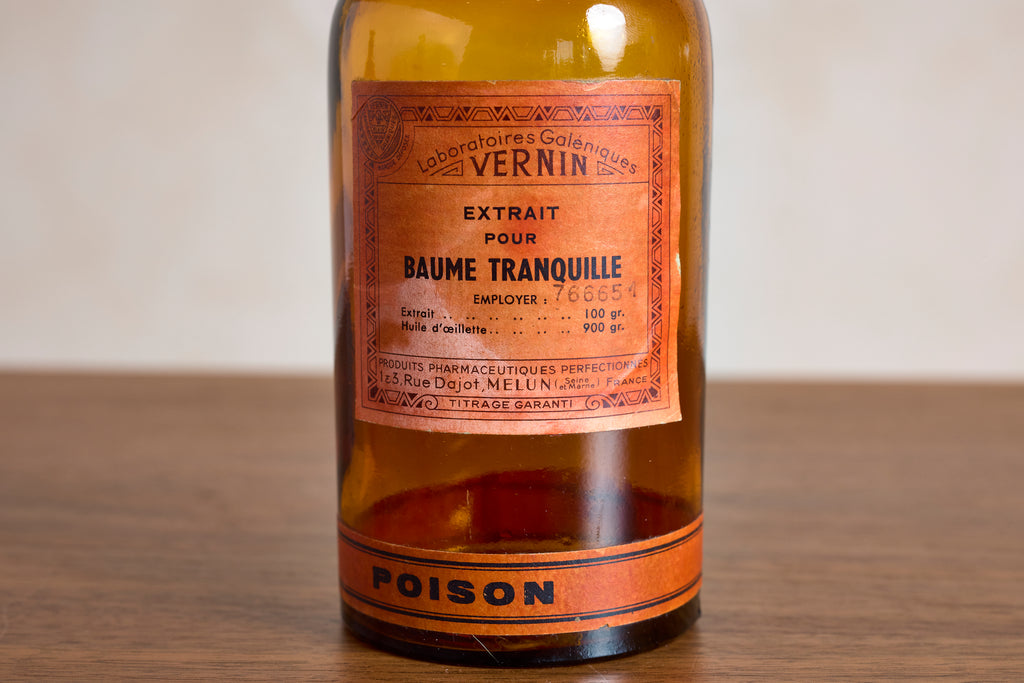 Set of 9 Apothecary Glass Jars, circa 1920's