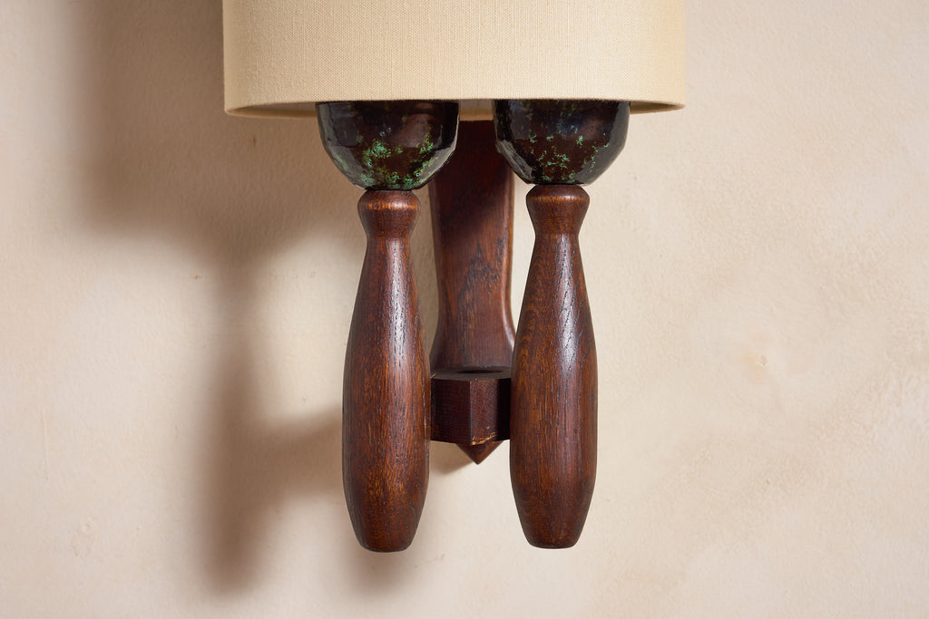Single Guillerme et Chambron Sconce