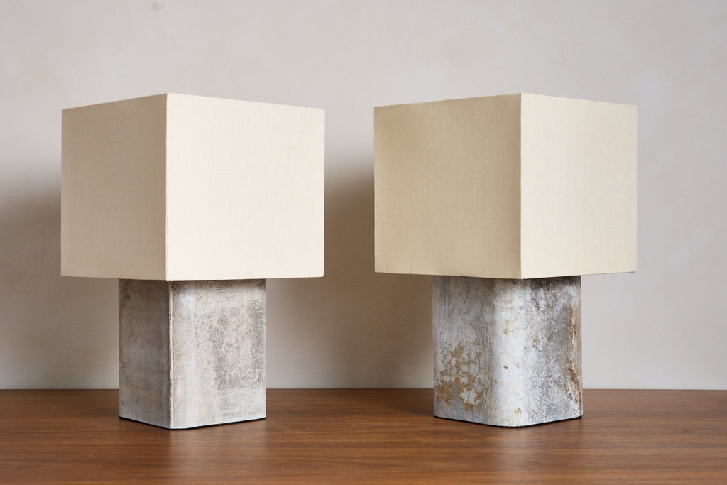 Pair of Willy Guhl Lamps