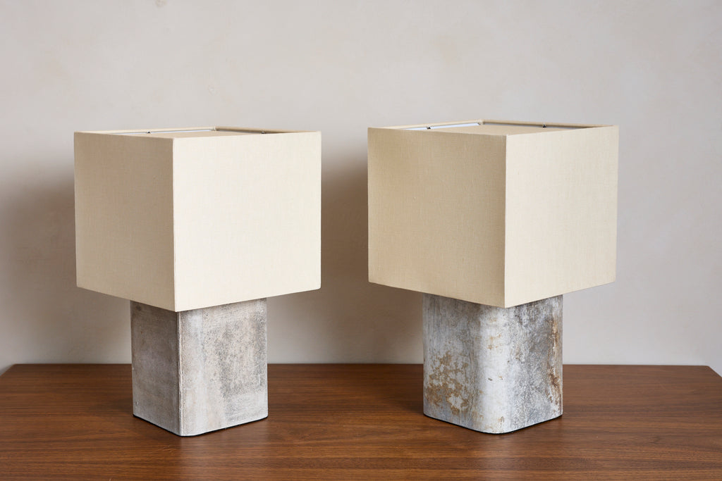 Pair of Willy Guhl Lamps