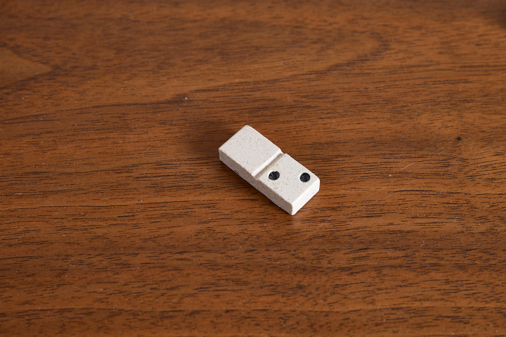 Vintage French Marble Domino Set