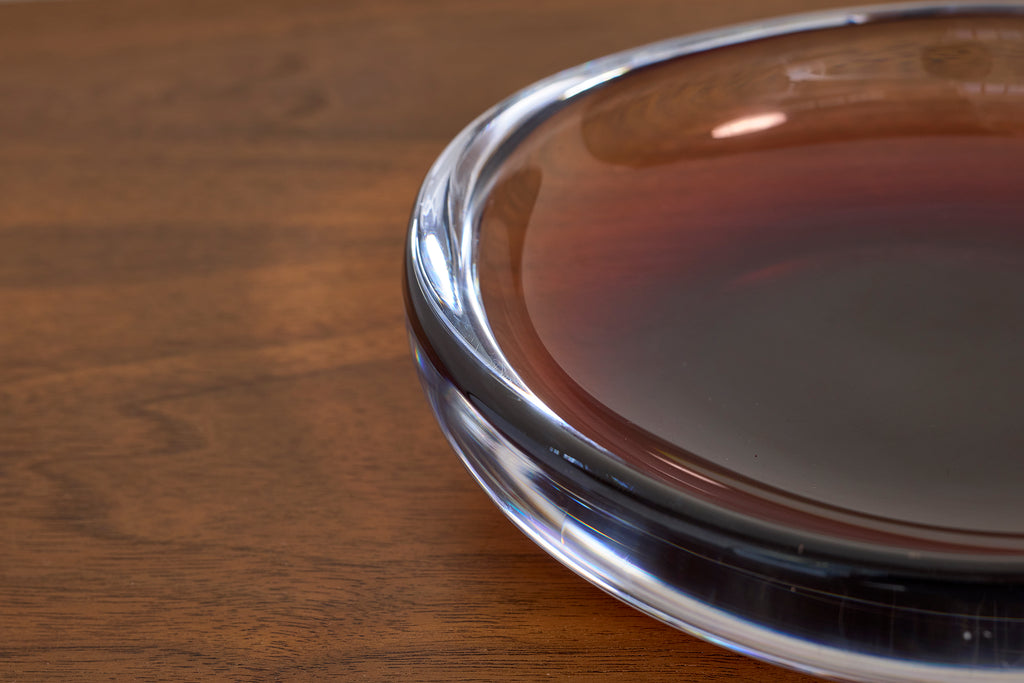 Large Glass Bowl by Orrefors