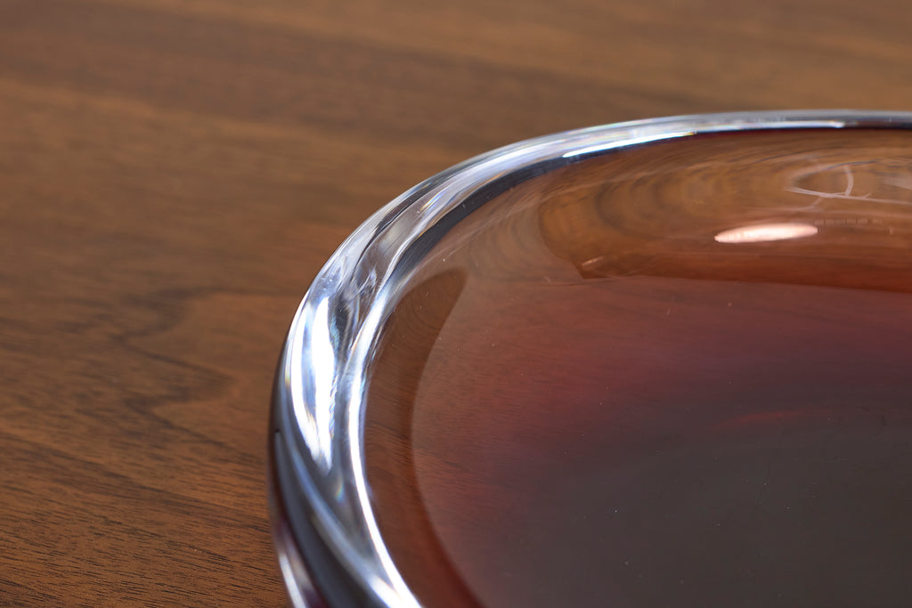 Large Glass Bowl by Orrefors