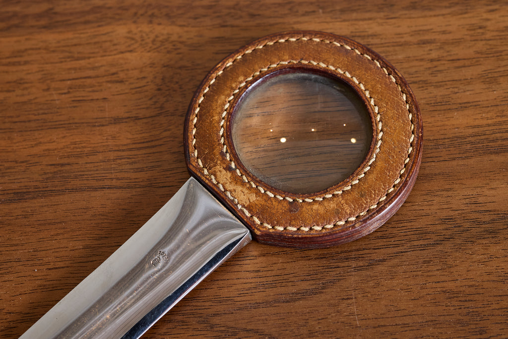 Jacques Adnet Style Leather Letter Opener