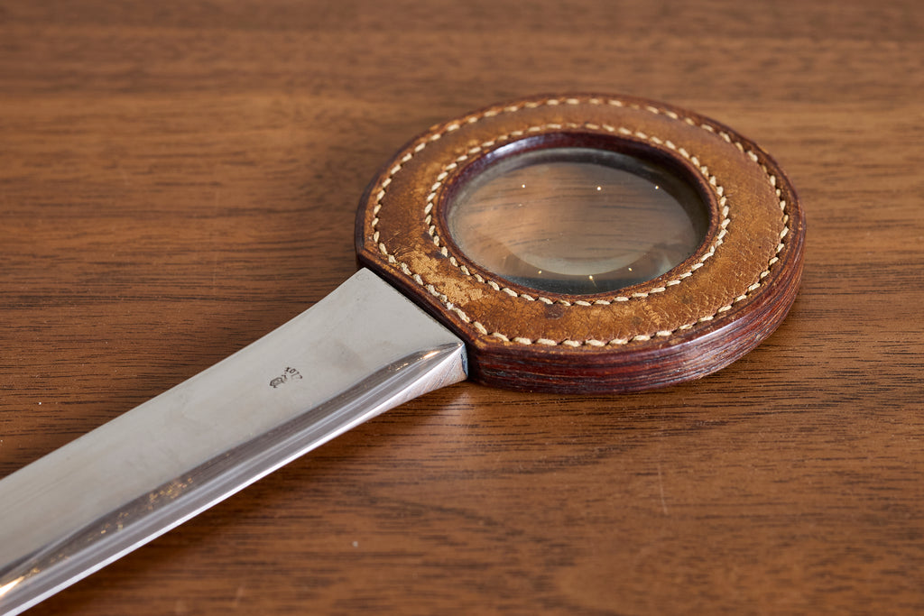 Jacques Adnet Style Leather Letter Opener