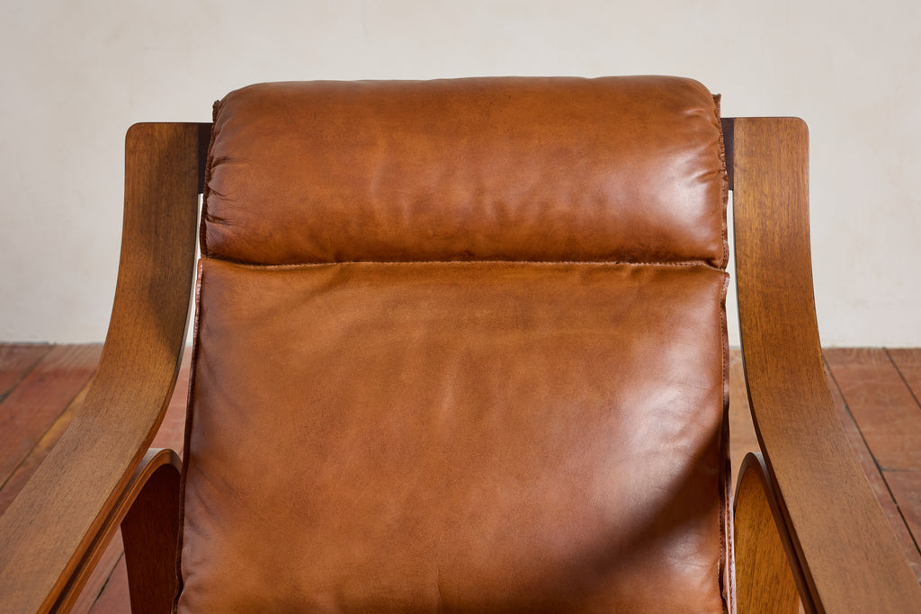 Pair of Marco Zanuso Leather Armchairs