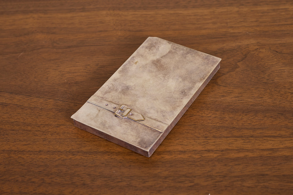 Maria Pergay Silver Buckle Box