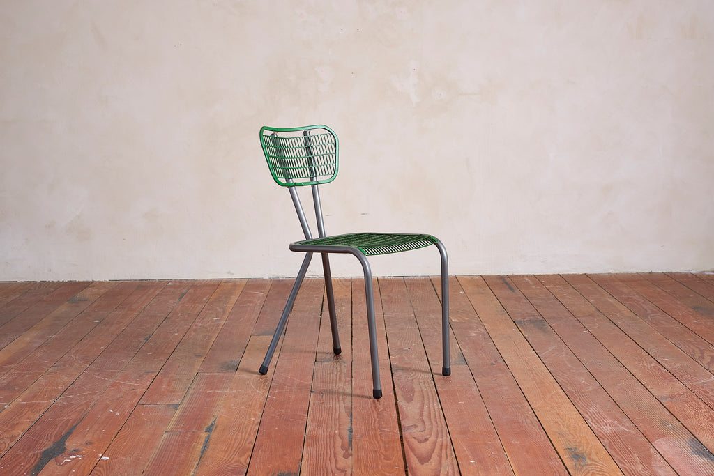 Rene Malaval Perforated Chairs - set of 4