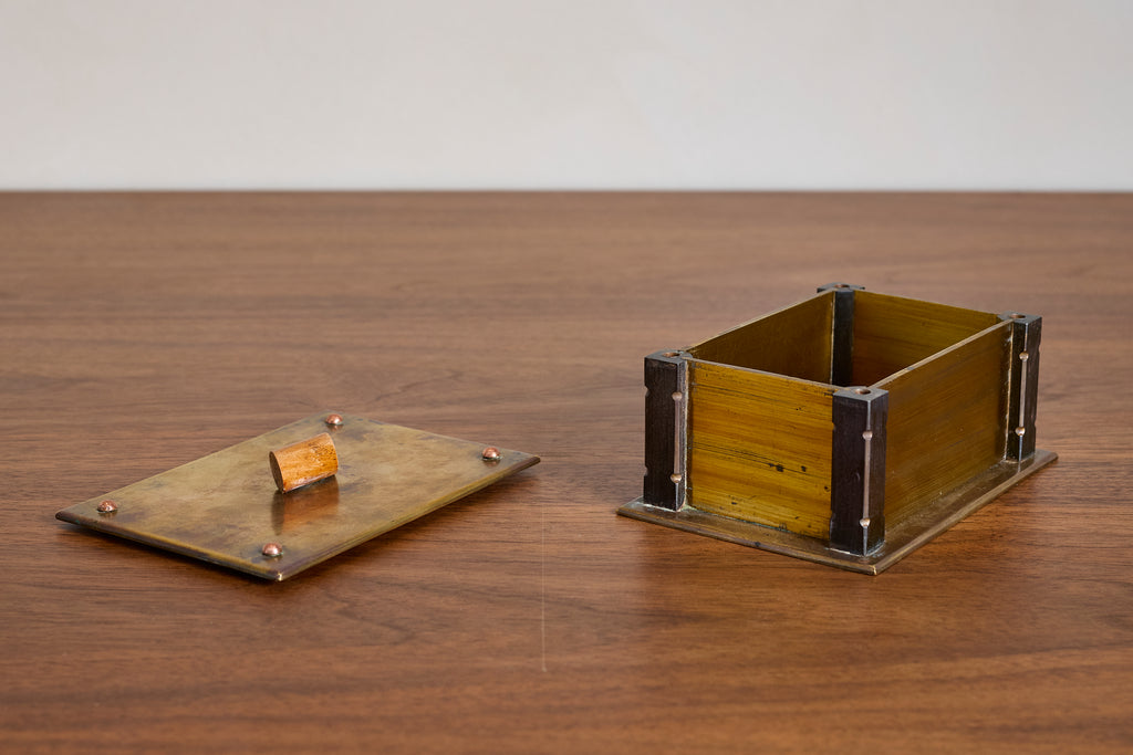 French Bronze Box