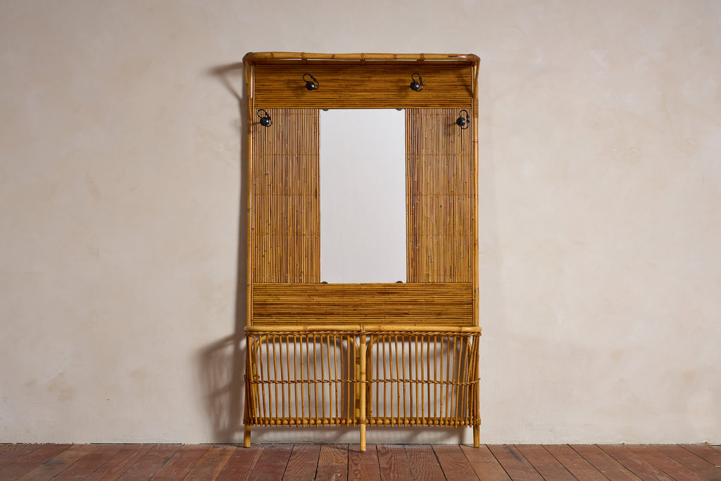 French Bamboo Coat Rack