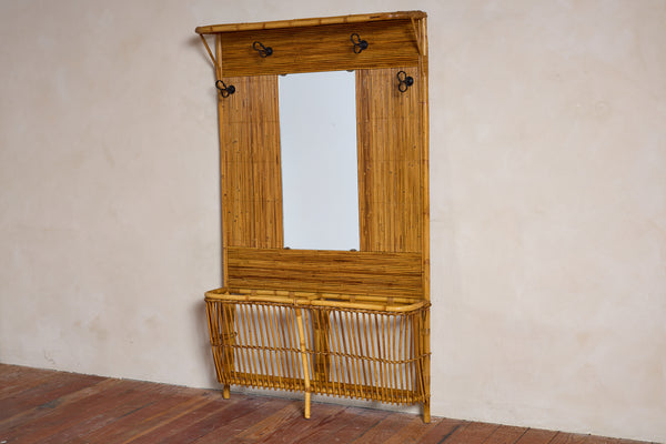 French Bamboo Coat Rack