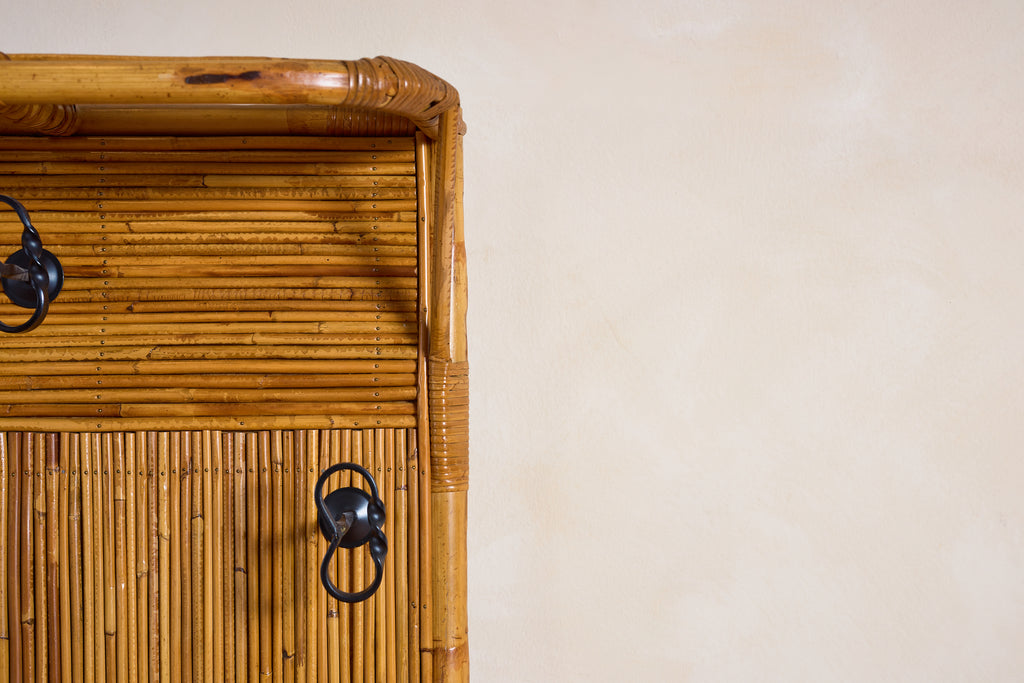 French Bamboo Coat Rack