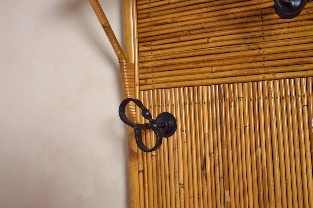 French Bamboo Coat Rack