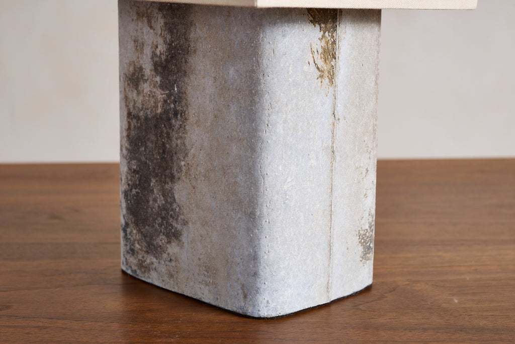 Pair of Willy Guhl Lamps with Patina