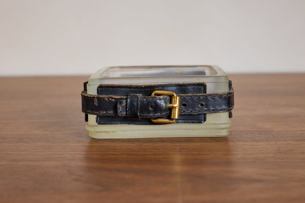 Jacques Adnet Leather Ashtray