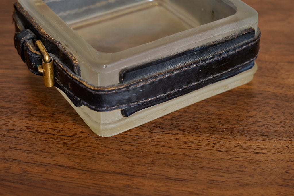 Jacques Adnet Leather Ashtray