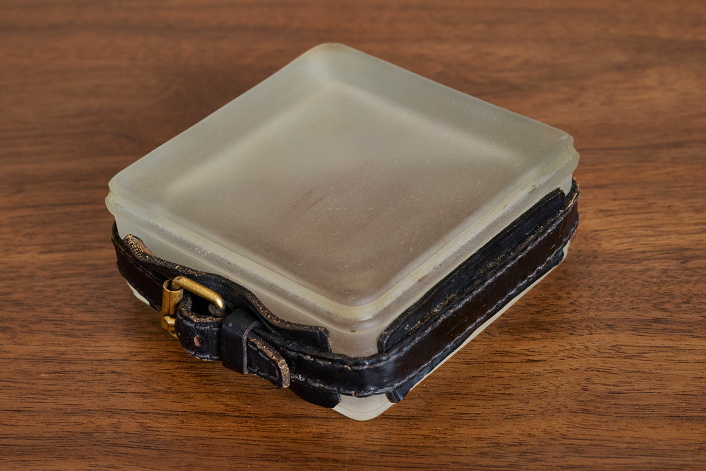 Jacques Adnet Leather Ashtray