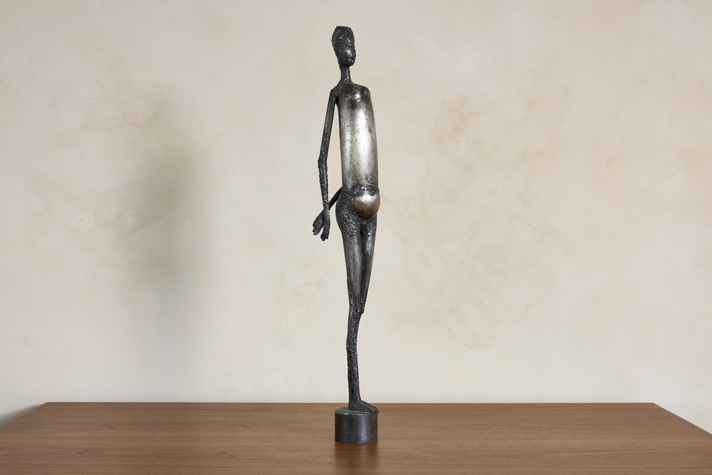 French Bronze Female Sculpture