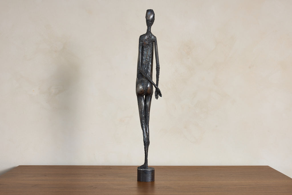 French Bronze Female Sculpture