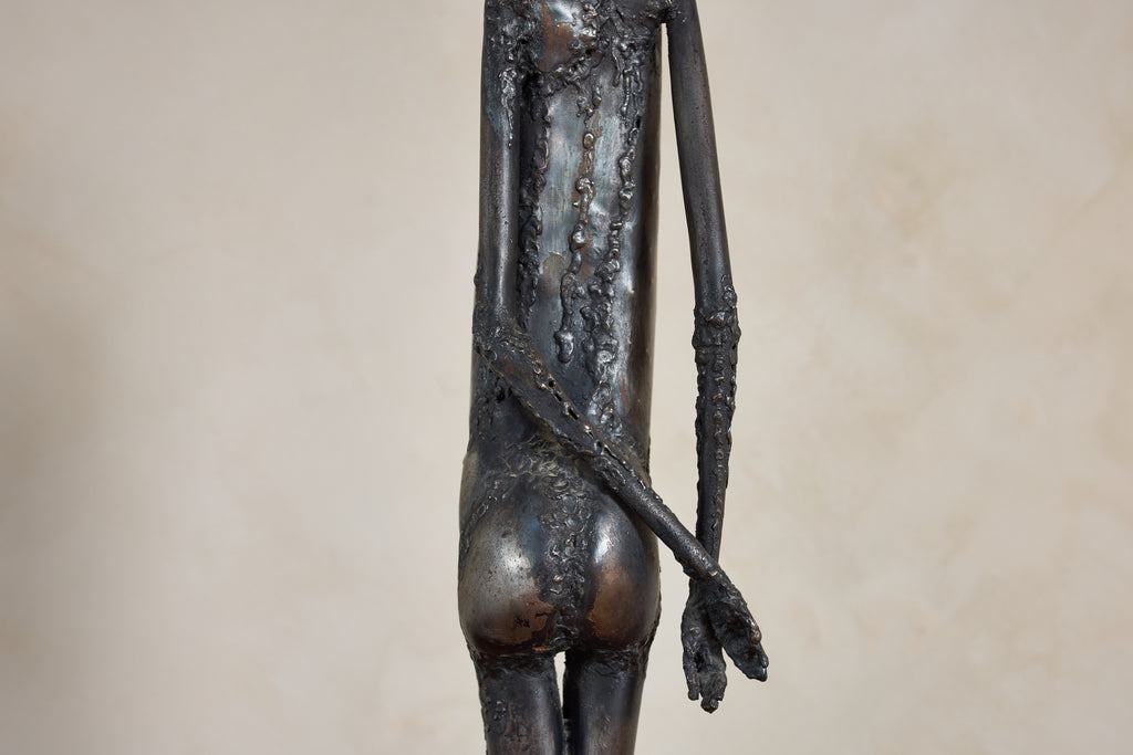 French Bronze Female Sculpture