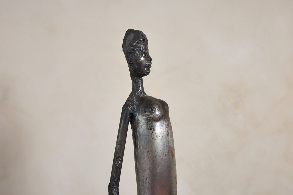 French Bronze Female Sculpture